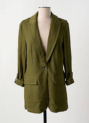 Sacou buzunare verde SUZA femeie