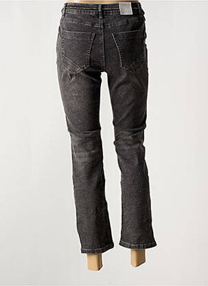 Pantalon 7/8 elasticitate mărime normală negru SUZA femeie
