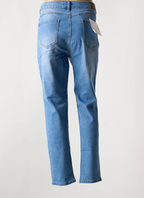 Blugi cu croială slim albastru B.S JEANS femeie