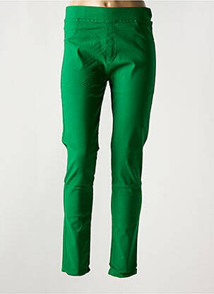 Jegging elasticitate mărime normală verde CHRISTY femeie