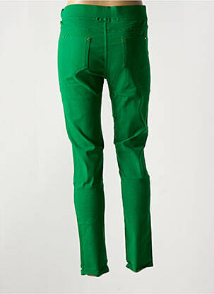 Jegging elasticitate mărime normală verde CHRISTY femeie
