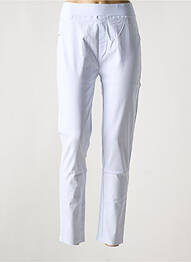 Jegging elasticitate mărime normală alb CHRISTY femme