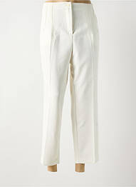 Pantalon 7/8 talie înaltă talie înaltă bej AMY&CLO femme