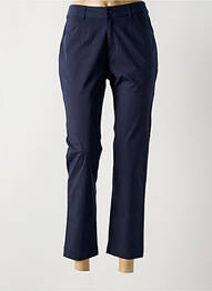 Pantalon 7/8 talie cu cleme mărime normală albastru LA FIANCÉE femme