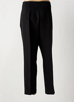 Pantalon 7/8 talie înaltă talie înaltă negru AMY&CLO femeie