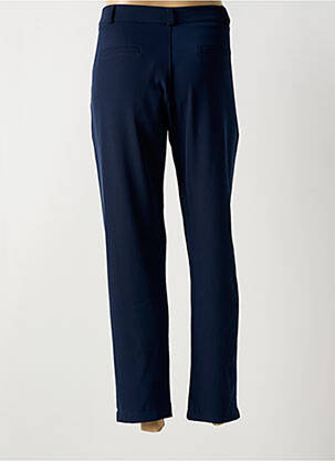 Pantalon 7/8 talie cu cleme mărime normală albastru SIGNE NATURE femeie
