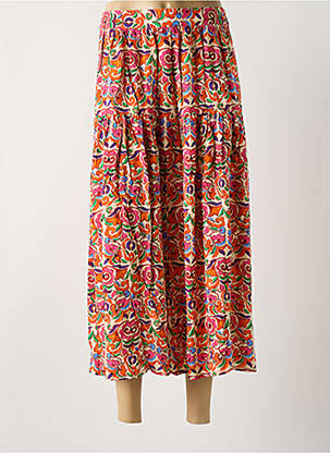 Fustă lungă portocaliu JULIE GUERLANDE femeie
