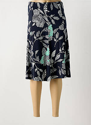 Fustă midi albastru SIGNATURE femeie