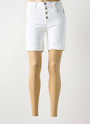 Bermudă alb KAROSTAR femeie