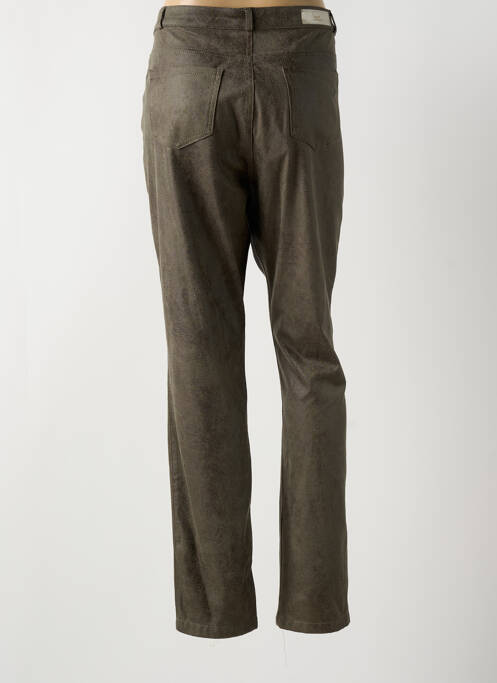 Pantalon slim verde SIGNE NATURE femeie