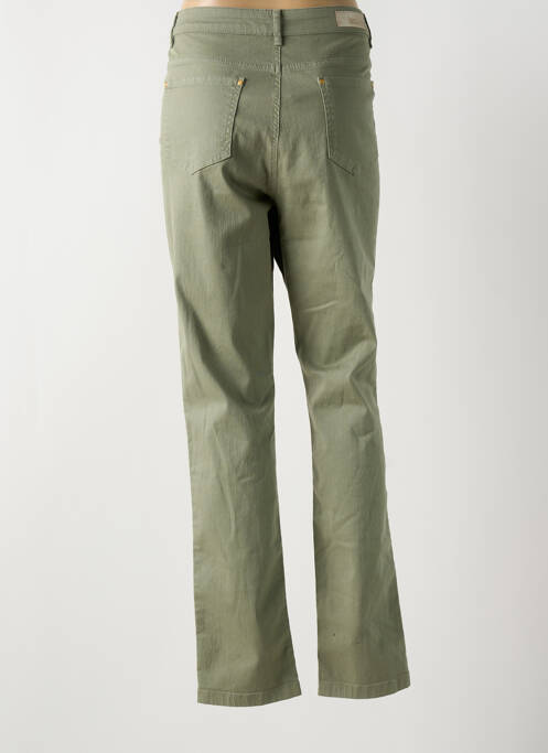 Blugi cu croială slim verde SIGNE NATURE femeie