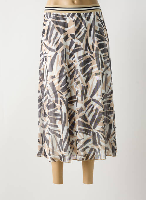 Fustă lungă bej SUZA femeie