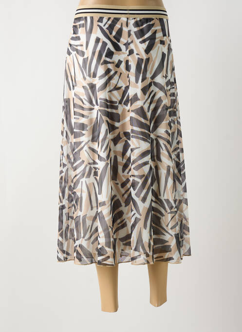 Fustă lungă bej SUZA femeie