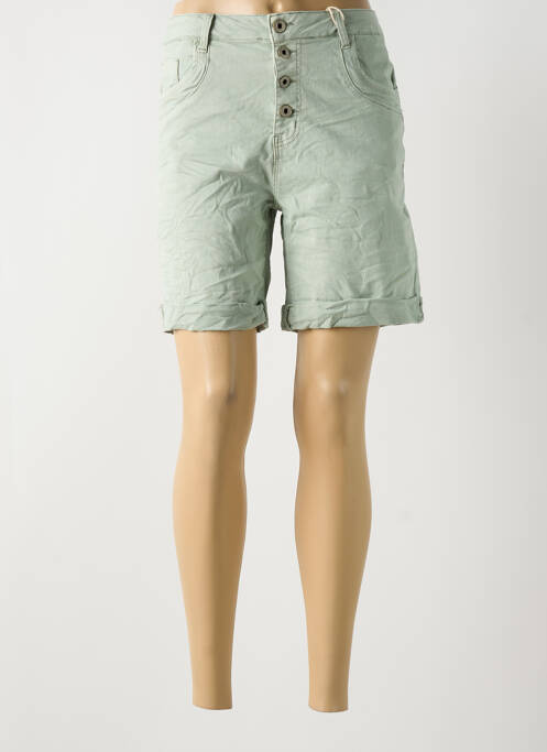 Bermudă verde KAROSTAR femeie