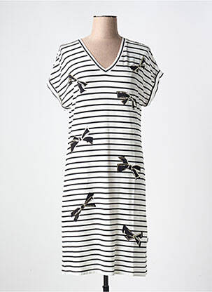 Rochie midi mâneci scurte mâneci scurte negru ANANKE femeie