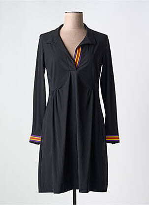 Rochie scurtă mâneci lungi mâneci lungi negru INDIES femeie