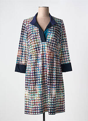 Rochie midi albastru INDIES femeie