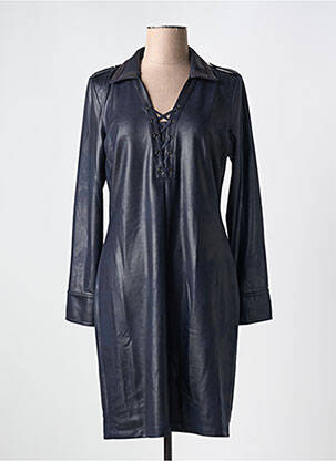 Rochie midi albastru EVA KAYAN femeie