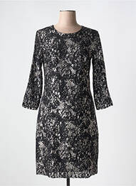 Rochie midi mâneci lungi mâneci lungi argintiu EVA KAYAN femme