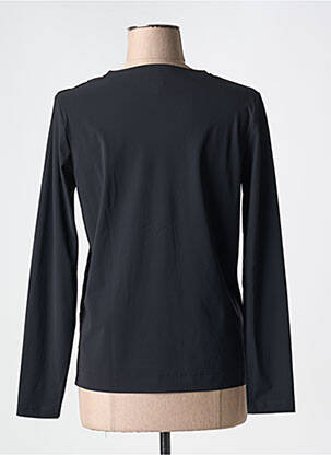 Top elasticitate mâneci lungi negru INDIES femeie