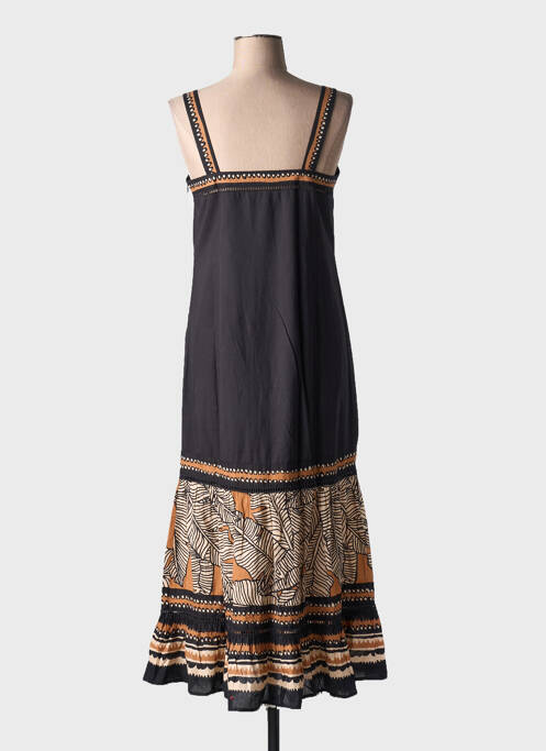 Rochie lungă negru FUEGO WOMAN femeie