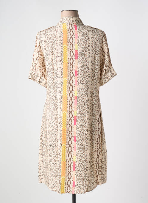 Rochie midi bej FUEGO WOMAN femeie