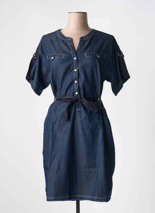 Rochie scurtă albastru EVA KAYAN femeie