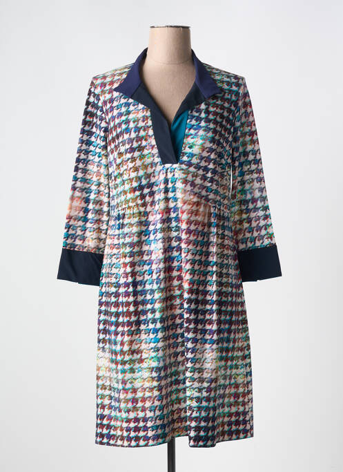 Rochie midi albastru INDIES femeie