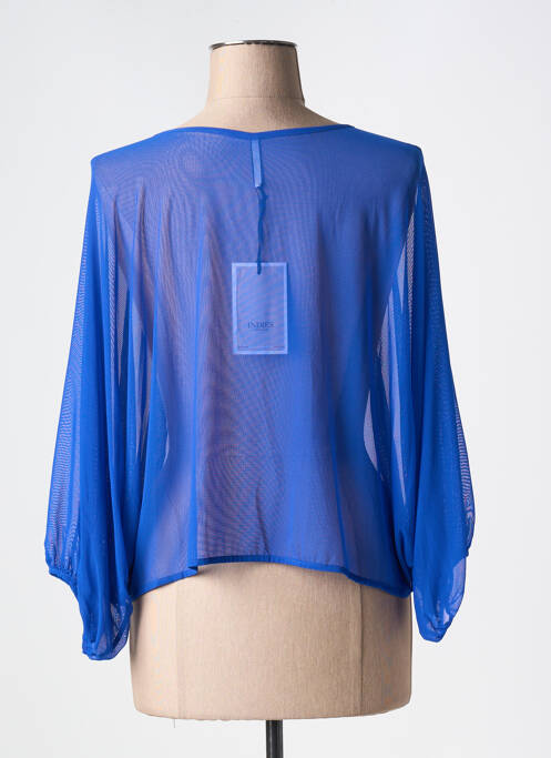 Vestă cu mâneci lungi albastru INDIES femeie