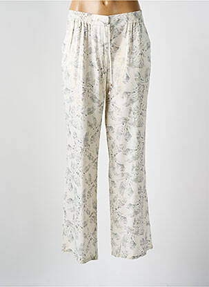 Pantalon drept alb EVA KAYAN femeie