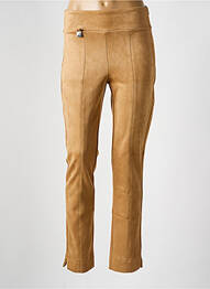 Pantalon slim subțire bej FUEGO WOMAN femme