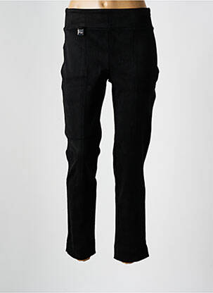 Pantalon slim subțire negru FUEGO WOMAN femeie