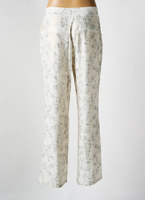 Pantalon drept alb EVA KAYAN femeie