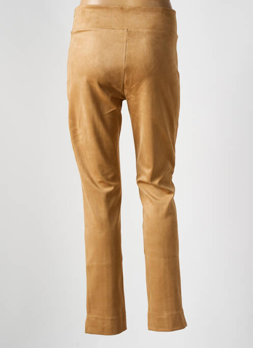 Pantalon slim bej FUEGO WOMAN femeie