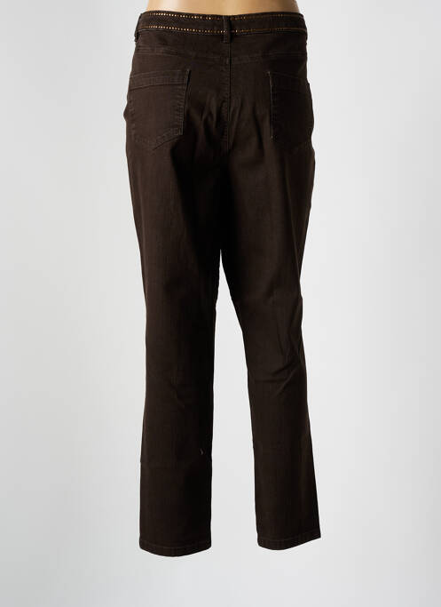 Pantalon drept maro FUEGO WOMAN femeie