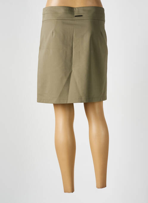 Fustă scurtă verde NATHALIE CHAIZE femeie