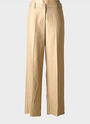 Pantalon larg auriu EVA KAYAN femeie