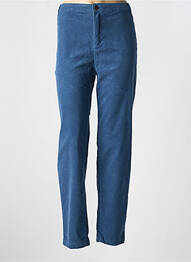 Pantalon slim elasticitate mărime normală albastru FUEGO WOMAN femme