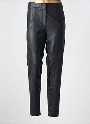 Pantalon slim elasticitate mărime normală negru EVA KAYAN femeie