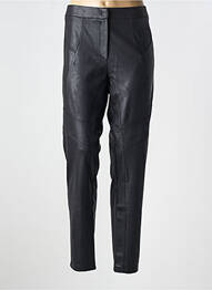 Pantalon slim elasticitate mărime normală negru EVA KAYAN femeie