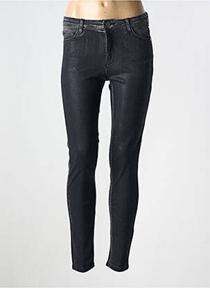 Blugi skinny elasticitate talie joasă negru EVA KAYAN femeie