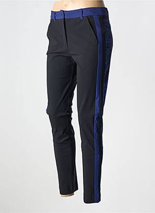 Pantalon 7/8 elasticitate mărime normală negru INDIES femeie