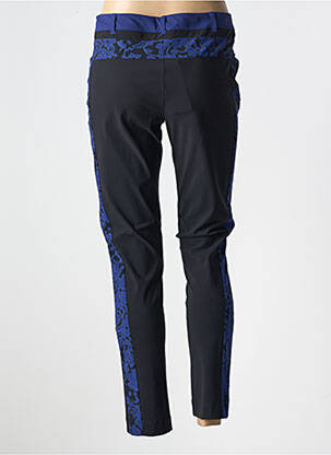 Pantalon 7/8 elasticitate mărime normală negru INDIES femeie
