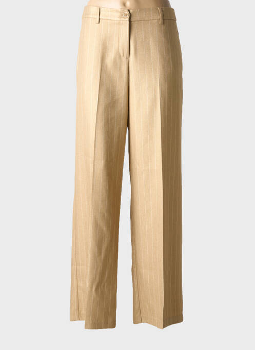 Pantalon larg auriu EVA KAYAN femeie