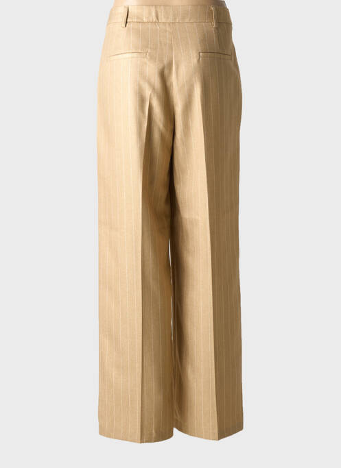 Pantalon larg auriu EVA KAYAN femeie