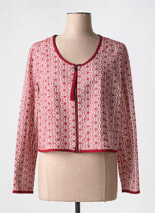 Jachete elegante roșu NATHALIE CHAIZE femeie