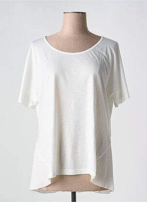 Top alb EVA KAYAN femeie