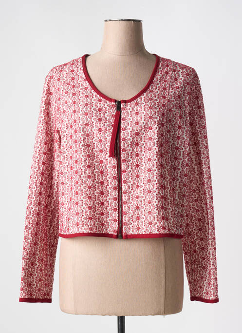 Jachete elegante roșu NATHALIE CHAIZE femeie