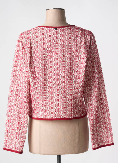 Jachete elegante roșu NATHALIE CHAIZE femeie