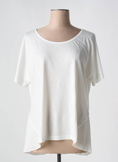 Top alb EVA KAYAN femeie